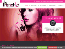 Tablet Screenshot of lefrenchic.com